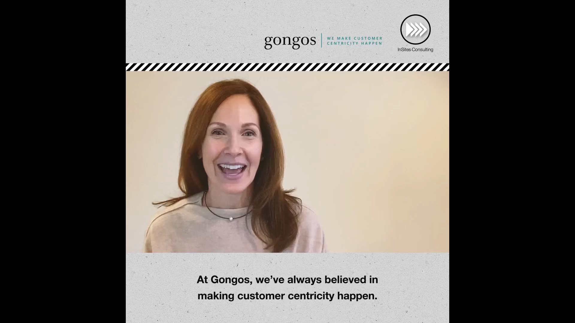 Camille Nicita, former CEO of Gongos, Inc., on the announcement.