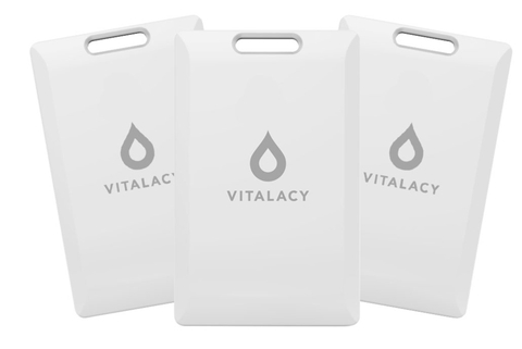 Designed to fit behind a healthcare provider's ID badge, Vitalacy's new SmartBadge captures and delivers individual-, unit- and facility-level hand hygiene performance data to hospital leaders responsible for quality, safety, and infection control and prevention. The latest addition to the Vitalacy Patient Safety Platform, this entry-level device enables healthcare systems to meet the Leapfrog Group's hand hygiene standards at a competitive price point. The SmartBadge provides a cost-efficient, yet accurate and effective way of improving hand hygiene compliance, which research studies have linked to lower healthcare-acquired infections. (Photo: Business Wire)