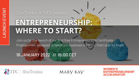 thumbnail An official launch event will be held on January 18, 2022, at 15:00 CET in collaboration with Mary Kay. It will convene women entrepreneurs and women-owned businesses from the ITC SheTrades network around the world. (Photo: Mary Kay Inc.)