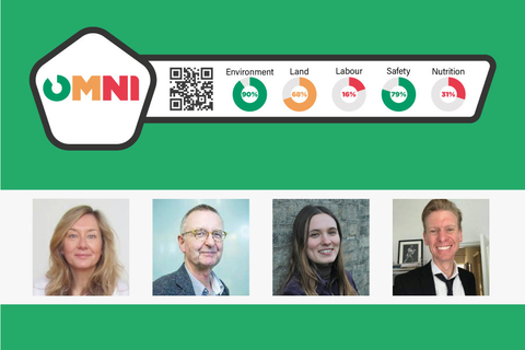 original From left to right: Lise Colyer, Prof Tim Lang, Anya Doherty, Gavin Wren, co-founders of OmniAction.org (Photo: Business Wire)