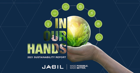 Jabil 2021 Sustainability Report (Graphic: Business Wire)