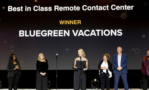 Bluegreen Vacations’ Club Services Team Accept “Best-in-Class Remote Contact Center