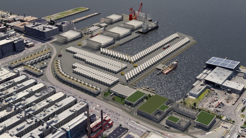 Artistic rendering of concept for site development of the South Brooklyn Marine Terminal (not final). (Photo: Business Wire)