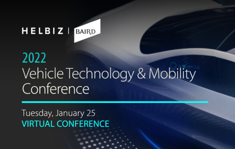 Helbiz to Participate in the Baird 2022 Vehicle Technology & Mobility Conference (Graphic: Business Wire)