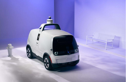 Nuro’s third-generation electric autonomous delivery vehicle (Photo: Business Wire)