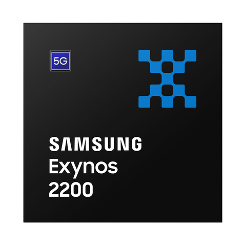Samsung's newest Exynos processor, the 2200.