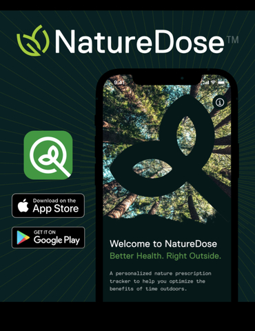 Are you spending too much time indoors in front of screens? NatureDose is the world's first automated nature prescription technology to help counteract society's growing technostress. (Graphic: Business Wire)