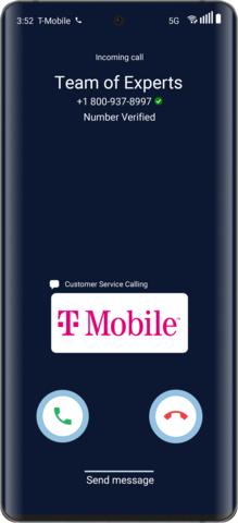T-Mobile Partners with CTIA to Implement Branded Caller ID Best Practices. New wireless industry standards combine authenticated Caller ID, STIR/SHAKEN and Rich Call Data (RCD) to protect consumers from scammers and unwanted robocalls (Photo: Business Wire)