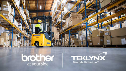 Brother offers a range of commercial and industrial thermal barcode label printers that are compatible with TEKLYNX software solutions. (Photo: Business Wire)