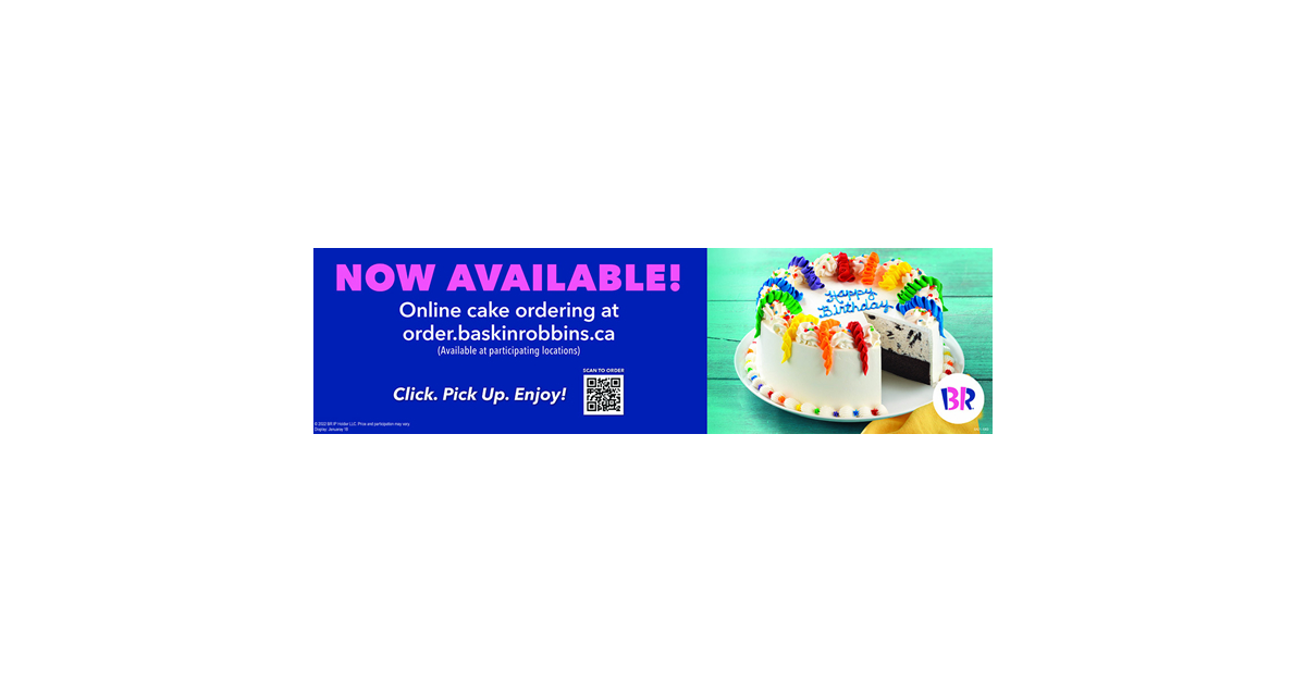 BaskinRobbins Launches First Online Ordering Platform for Customized