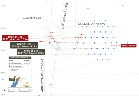 thumbnail Figure 3. Golden Joint plan view map (Photo: Business Wire)