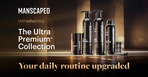 MANSCAPED’s first kit dedicated for beyond the groin grooming, the Ultra Premium™ Collection, is designed to keep you feeling your best from head-to-toe. (Photo: Business Wire)