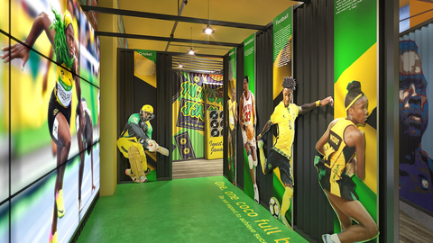 Attracting visitors at the ongoing World Expo 2020 Dubai, Jamaica pavilion is winning over hearts as it puts the spotlight on women in sports. (Photo: Business Wire)