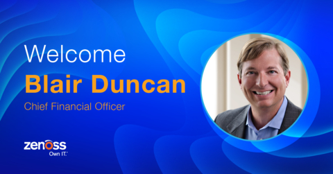 Blair Duncan is appointed CFO of IT monitoring leader, Zenoss. (Graphic: Business Wire)