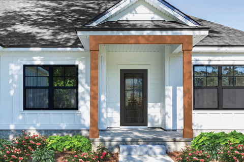 Therma-Tru, in partnership with LARSON, introduces the Impressions integrated storm and entry door system. Designed to outperform expectations, the system features premium quality and seamless style. (Photo: Business Wire)