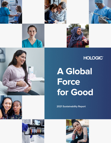 Hologic 2021 Sustainability Report (Graphic: Business Wire)