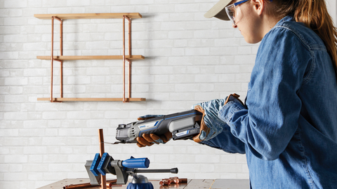 The Dremel® brand introduces its first-ever cordless 20V MAX oscillating tool with the launch of its Multi-Max™ 20V Tool kit, ideal for cutting wood, drywall, PVC and metal.  (Photo: Business Wire)