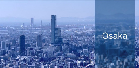 thumbnail View of Osaka city (Graphic: Business Wire)