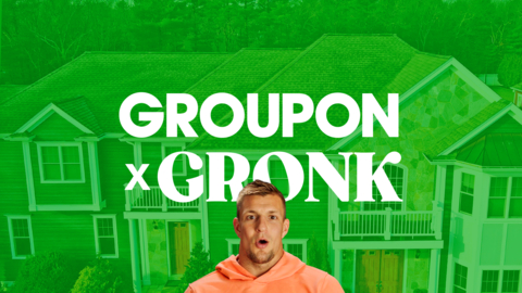 Score the ultimate Groupon experience to “Party Like a Player” at Rob Gronkowski’s house in Foxborough, Mass. during football’s biggest game of the year on February 13. For more information and how to enter for a chance to win, visit www.partylikeaplayer.com. (Photo: Business Wire)