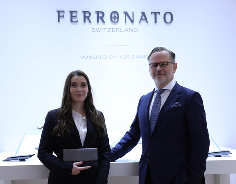 Sandro Giovanni Ferronato, CEO, FERRONATO KGS GROUP & Alessia Ferronato, Partner, Ferronato (Photo: AETOSWire)