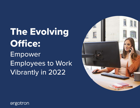 New Ergotron survey explores the impact of remote and hybrid work on employee wellness, engagement, and productivity. (Graphic: Business Wire)