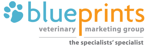 BluePrints Veterinary Marketing Group Logo