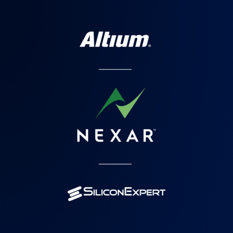 Nexar, a business unit of Altium LLC, announces a partnership with SiliconExpert. (Graphic: Altium LLC)