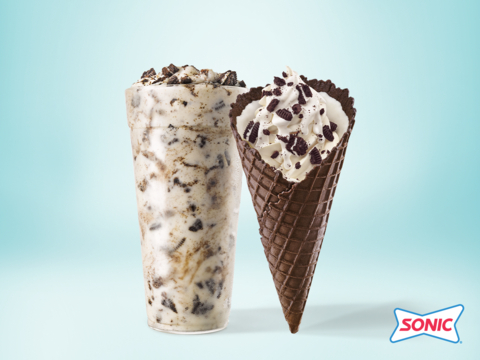 Double Stuf OREO®  Blast and Waffle Cone (Photo: Business Wire)