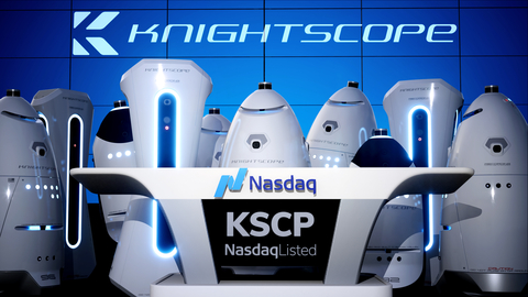 Knightscope begins trading publicly on NASDAQ. Public safety innovator will trade under ticker symbol “KSCP” (Graphic: Business Wire)