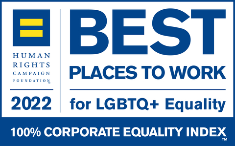Human Rights Campaign Foundation’s 2022 Corporate Equality Index (Graphic: Business Wire)