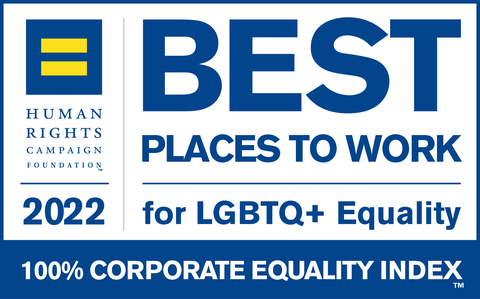 original Dorsey is pleased to announce that for the sixteenth consecutive year it has received a 100% rating on the 2022 Corporate Equality Index. (Logo: Human Rights Campaign Foundation)