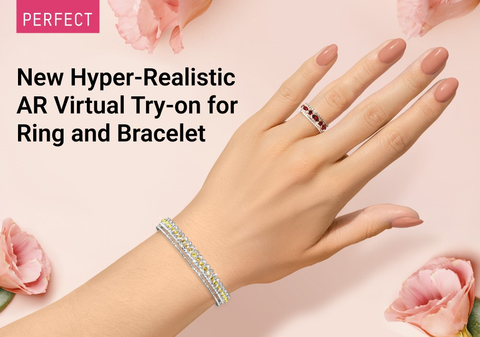 Perfect Corp. Expands Fashion Tech Solutions with Ultra-Realistic Virtual Jewelry Try-on for AR Ring and AR Bracelet (Photo: Business Wire)