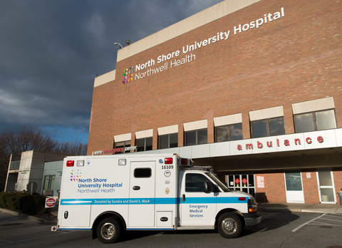 original North Shore University Hospital. (Credit Northwell Health.)