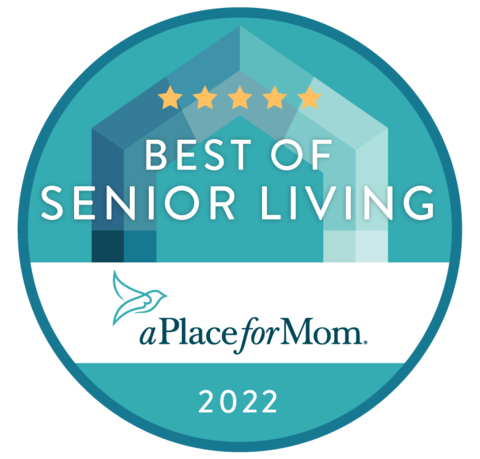 A Place for Mom’s 2022 Best of Senior Living Awards recognizes the top 2-3% of nearly 45,000 senior care providers across the country for providing exemplary care and support to aging loved ones (Graphic: Business Wire)