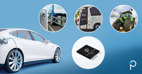 Power Integrations introduces industry’s first automotive-qualified high-voltage switcher ICs with 1700 V SiC MOSFET. Expanded InnoSwitch3 family slashes component count and boosts efficiency in EV and industrial applications. (Graphic: Business Wire)
