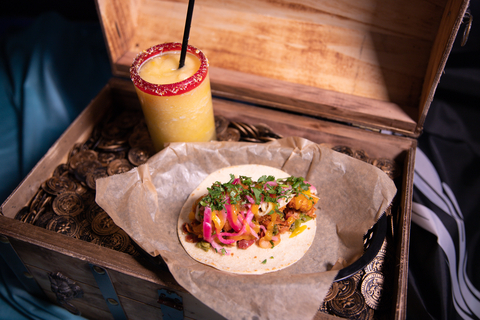 Shiver me Torchy’s! The Scallywag is back as February’s Taco of the Month, along with the treasured Scallywag Margarita. (Photo Credit: Torchy's Tacos)