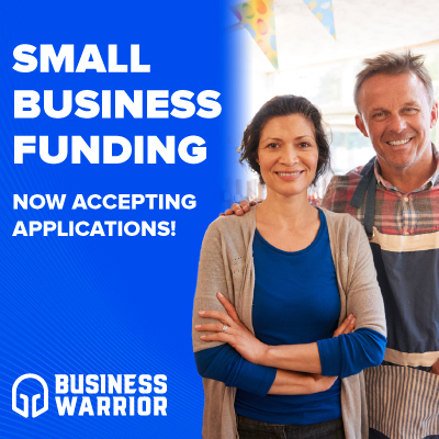 Business Warrior Funding is now accepting small business loans from $5,000 and $50,000. (Graphic: Business Wire)