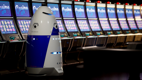 Casinos are not a gamble … when it comes to security robots. (Photo: Business Wire)
