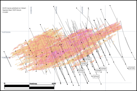 Figure 2. Plan view showing location of new drilling at Ikkari (Graphic: Business Wire)