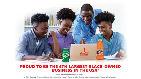 Since its inception in 2015, Coke Florida has donated a half-million dollars in computer technology for students across its Florida market as part of its Black History Month tradition.(Photo: Business Wire)