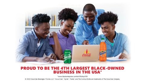 original Since its inception in 2015, Coke Florida has donated a half-million dollars in computer technology for students across its Florida market as part of its Black History Month tradition.(Photo: Business Wire)