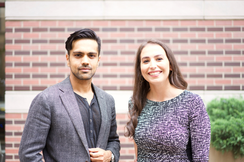Left to Right: Sameer Madan, CTO & Co-Founder and Elizabeth Burstein, CEO & Co-Founder (Photo: Business Wire)