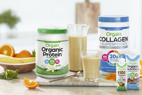 Butterfly, a Los Angeles-based private equity firm specializing in the food sector, announced that Nestlé Health Science has agreed to acquire a majority stake in its portfolio company Orgain, the U.S.' leading plant-based functional nutrition platform.  (Photo: Orgain)