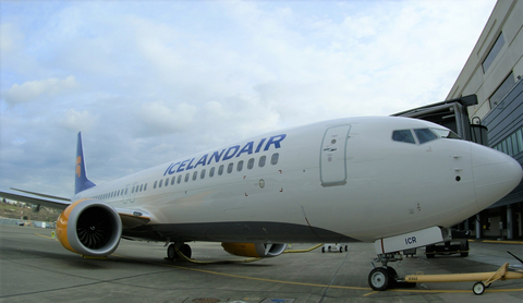 original Aviation Capital Group Announces Delivery of One Boeing 737-8 MAX to Icelandair (Photo: Business Wire)