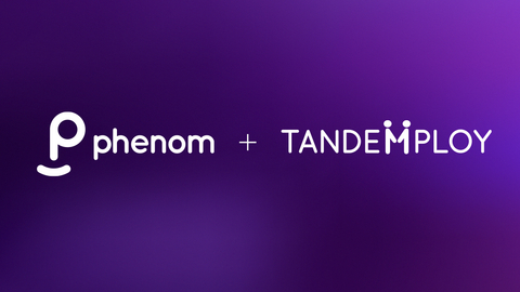 Phenom today announced its acquisition of Tandemploy, a Berlin-based HR tech company focused on solving key problems associated with employee experiences. (Graphic: Business Wire)