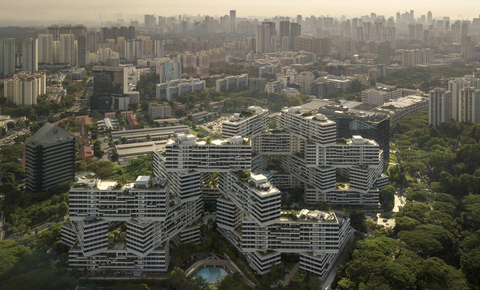 thumbnail Urban Concrete Professional Winner: Michael Sidharta @mikesidharta, The Interlace, Singapore “The Interlace is an apartment building complex located at the boundary between ‘Bukit Merah’ and ‘Queenstown’ in Singapore. I like this building because it’s very unique and also surrounded by urban forest. It captures the balance of nature, while showing extraordinary strength and resilience in life.” (Photo: Business Wire)