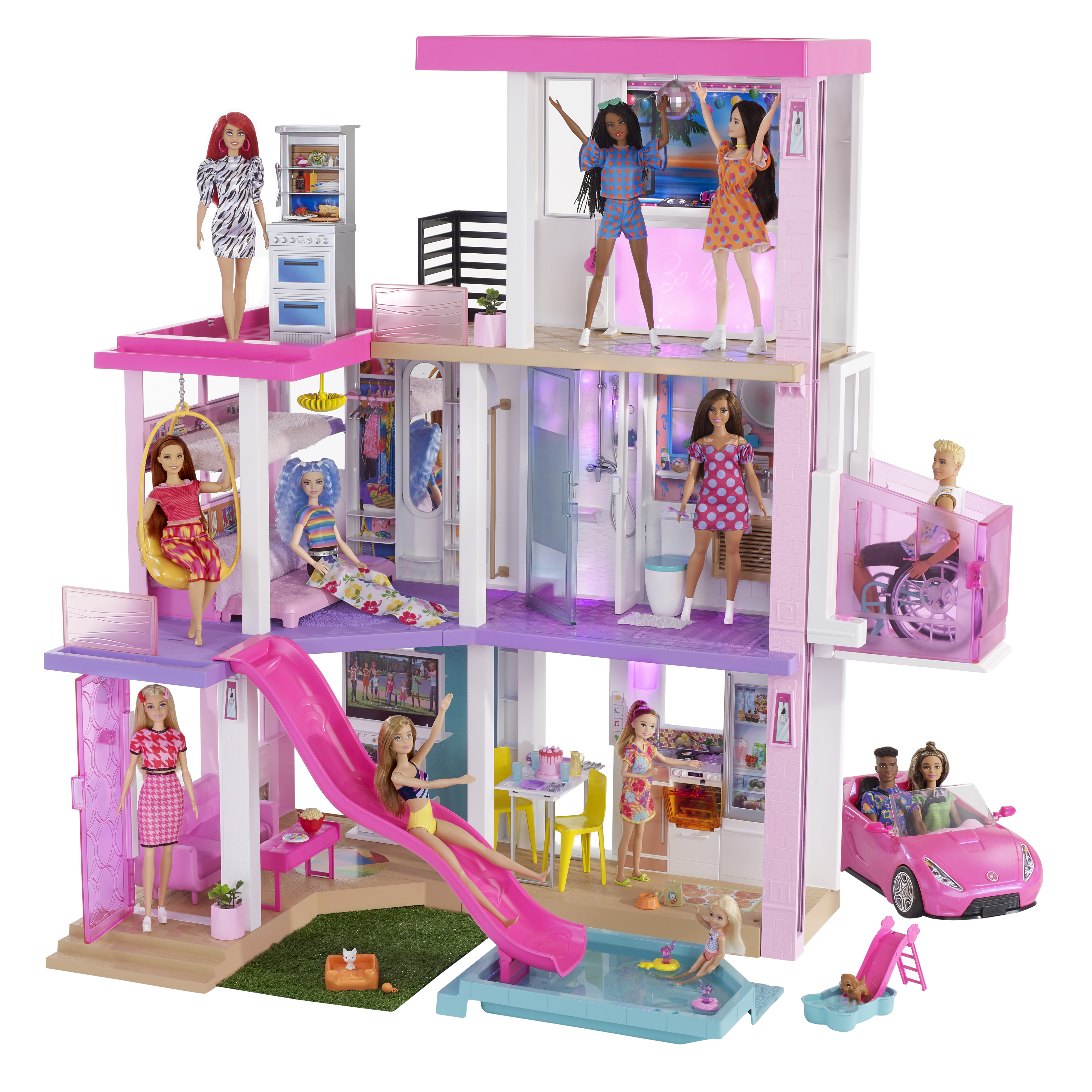 Mattel Barbie дом мечты grg93