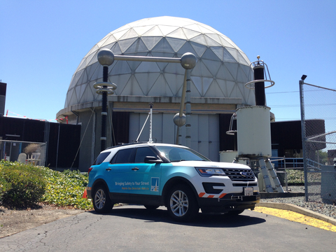 PG&E vehicle equipped with Picarro methane detection technology (Photo: Business Wire)