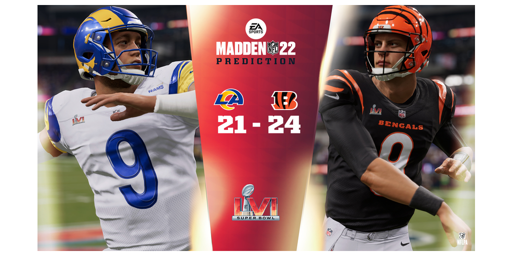 Electronic Arts - Electronic Arts Predicts Cincinnati Bengals to Win First Super  Bowl in Los Angeles