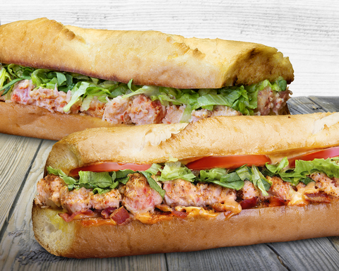 Quiznos Lobster Classic and Old Bay® Lobster Club (Photo: Business Wire)